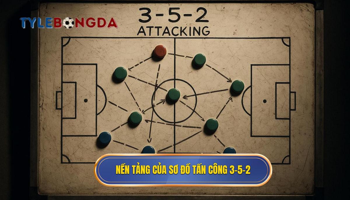 Nền Tảng Của Sơ Đồ 3-5-2 Tấn Công