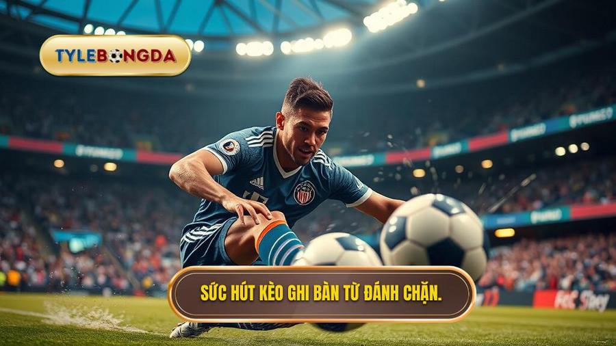 Sức hút kèo ghi bàn từ đánh chặn.