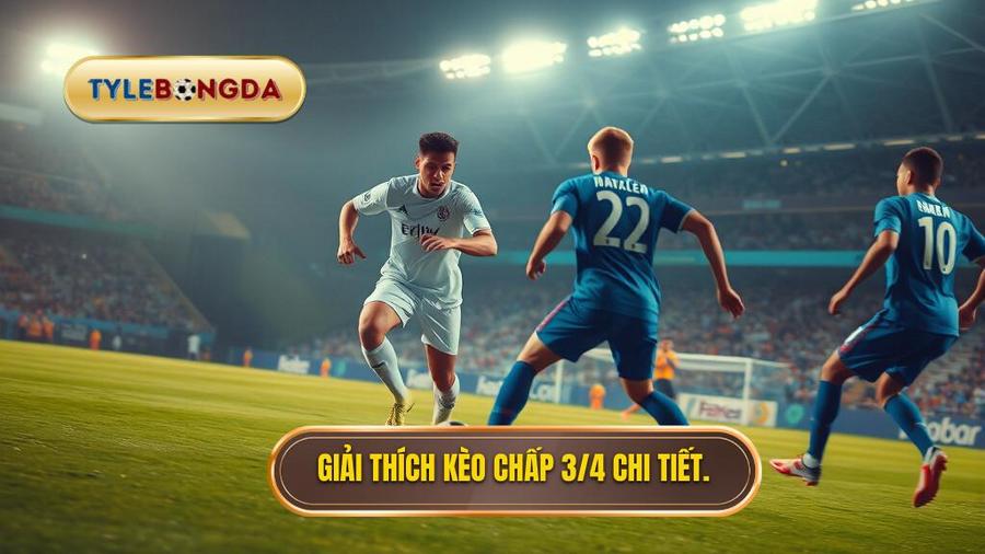 Khái niệm Kèo chấp 3/4 (0.75) là gì?