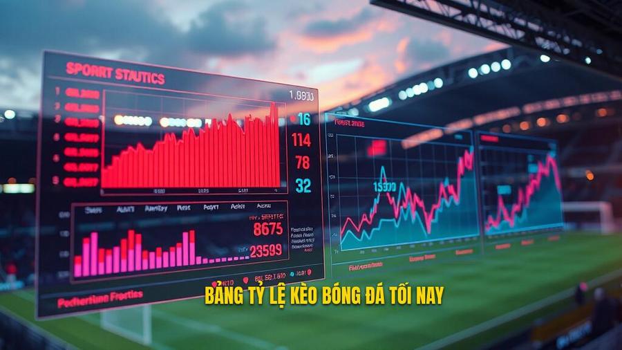 Bảng tổng hợp tỷ lệ kèo tối nay từ các giải đấu hàng đầu