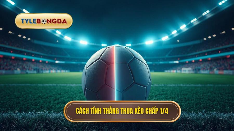 Cách tính thắng thua khi chơi Kèo chấp 1/4 (0.25)