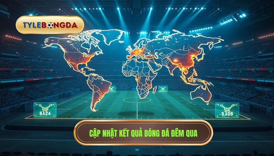 1. Cập nhật kết quả bóng đá đêm qua