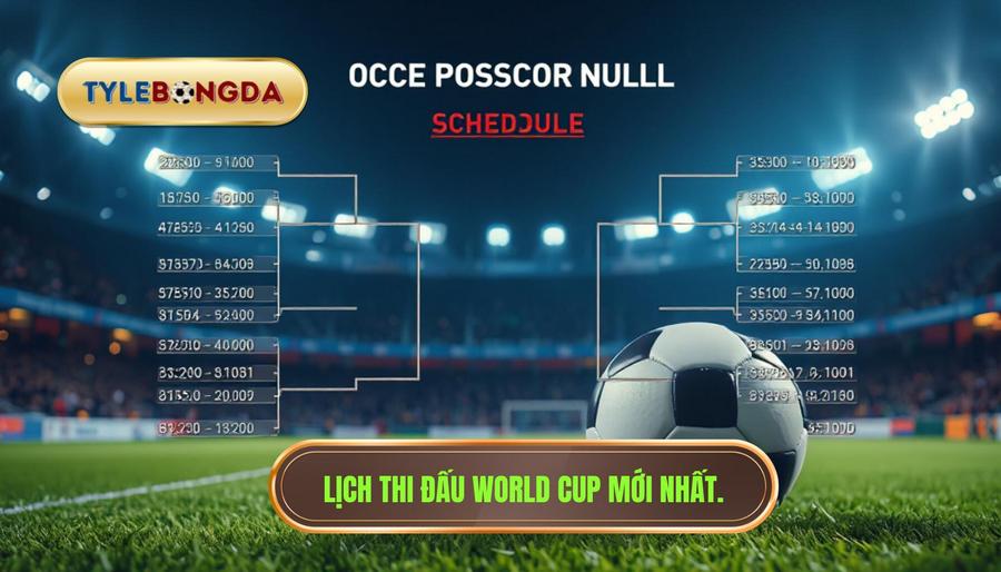 2. Lịch thi đấu World Cup mới nhất.