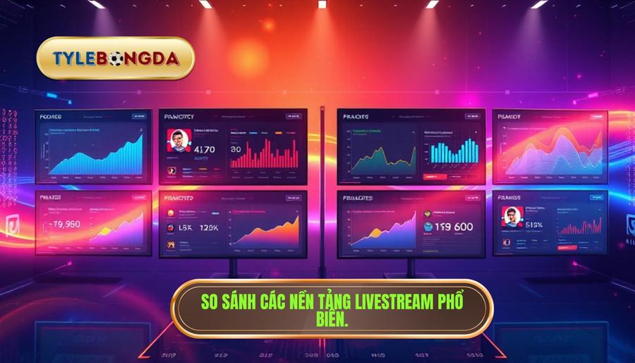 3. So sánh các nền tảng livestream phổ biến.